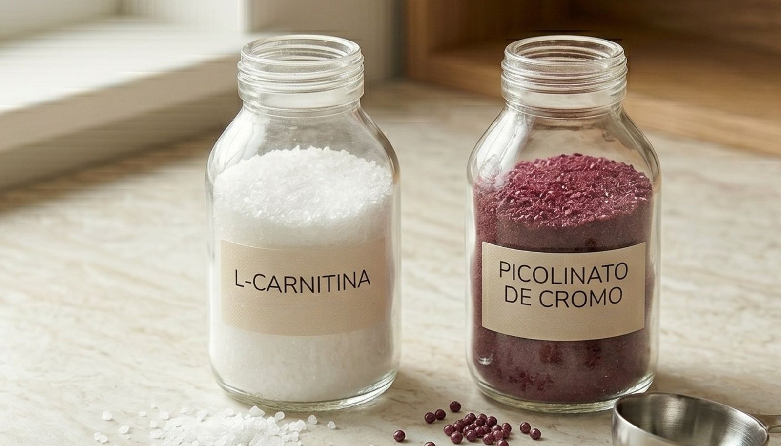 L-Carnitina e Picolinato de Cromo